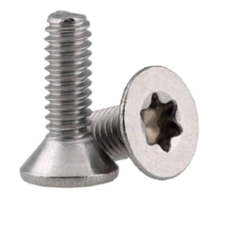 پیچ سیاه DIN7991 Counterunk Head Torx Micro Small screw