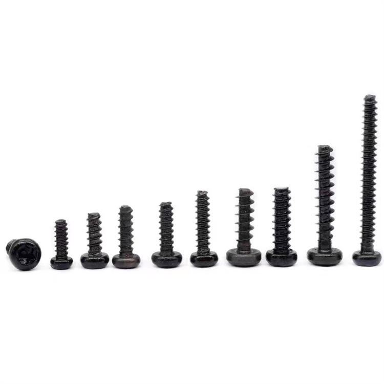 پیچ های فولادی کربنی سیاه و سفید پیچ ​​M4 torx