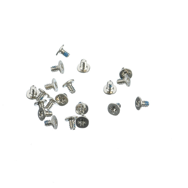 پیچ میکرو 0.5 میلی متری با رزوه سر تخت فولاد ضد زنگ m1