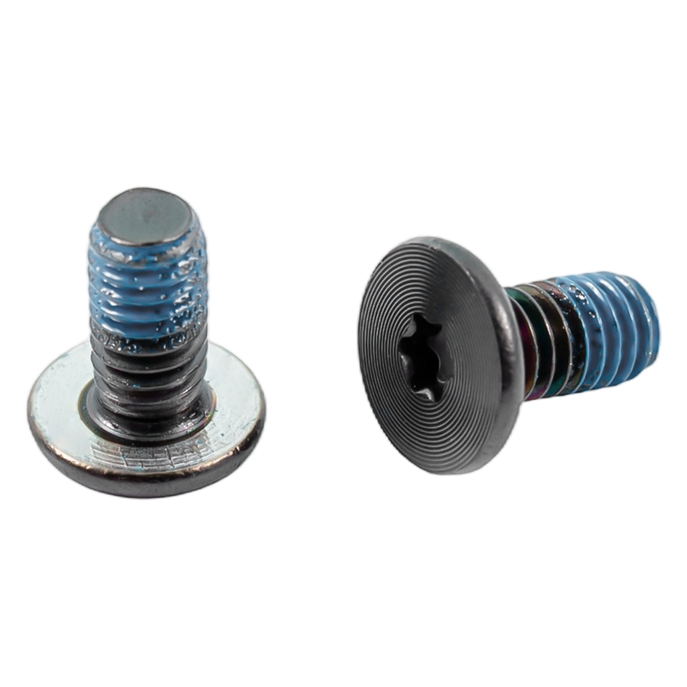 Black PVD flat head CD pattern anti loose screws Black PVD flat head CD pattern anti loose screws