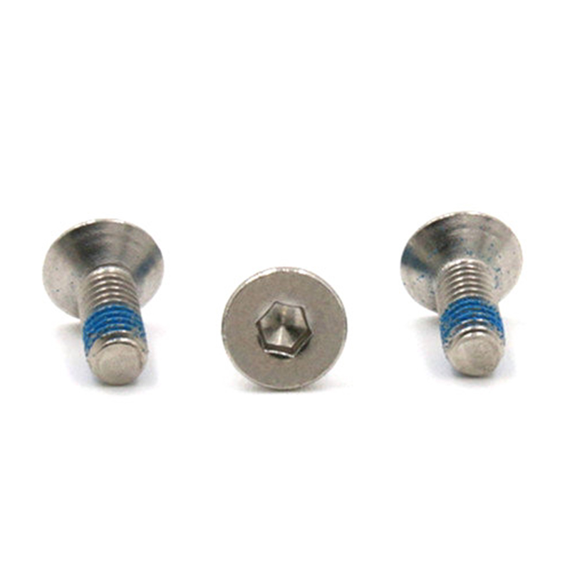 پیچ های قفل کننده با سوکت شش گوش مسطح M2 Countersunk Head
