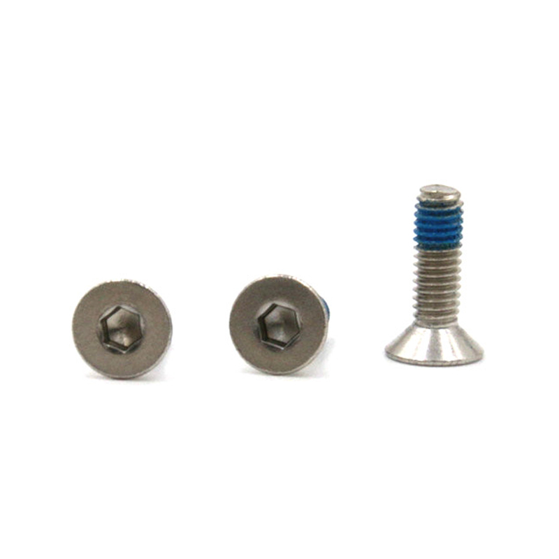Stainless steel 304 flat countersunk head hex socket micro mini locking screws Stainless steel 304 flat countersunk head hex socket micro mini locking screws