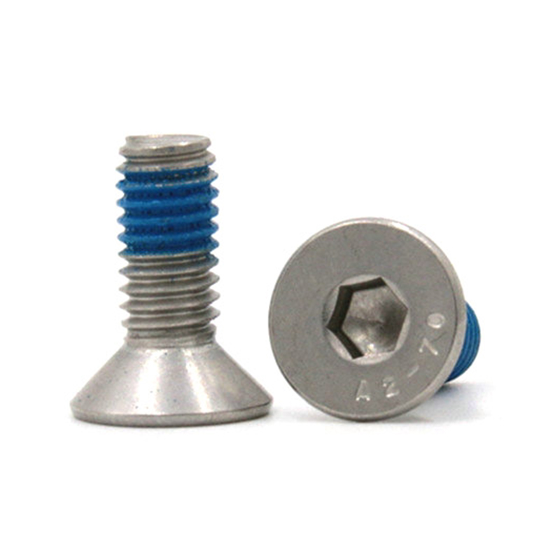Stainless steel 304 flat countersunk head hex socket micro mini locking screws Stainless steel 304 flat countersunk head hex socket micro mini locking screws
