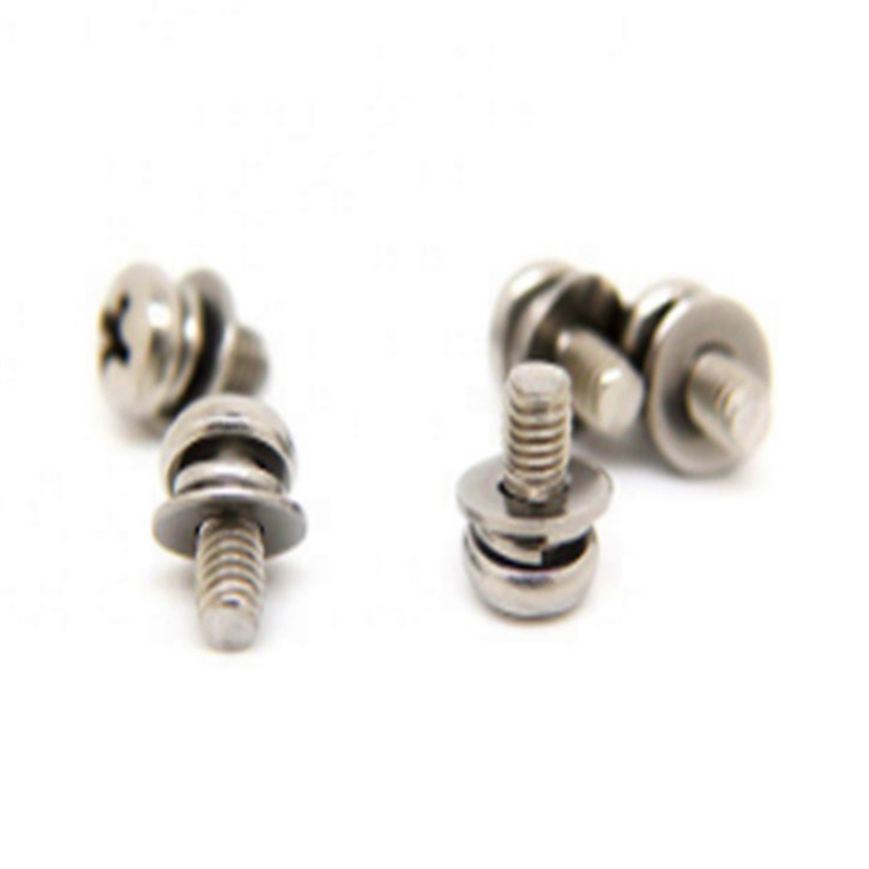 پیچ ست واشر ساده صلیب سر تابه غیرفعال M3x6mm پیچ ست واشر ساده صلیب سر تابه غیرفعال M3x6mm